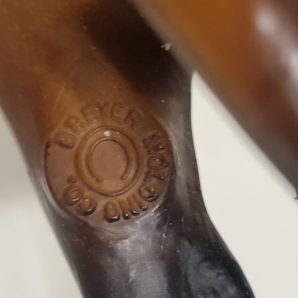 Vintage Breyer 7" Plastic Bay Horse with Braided Mane 1960's to 1980's - Picture 4 of 7